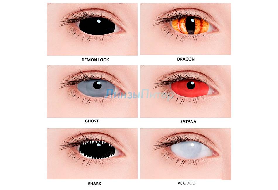 Цветные линзы для глаз — обзор. описание, инструкции, отзывы