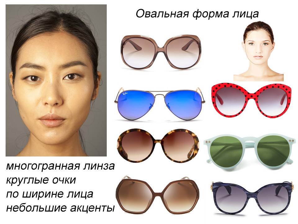 Форма очков по форме лица (70 фото): как правильно подобрать женщинам солнечные модели по типу лица, треугольного и прямоугольного, ромбовидного