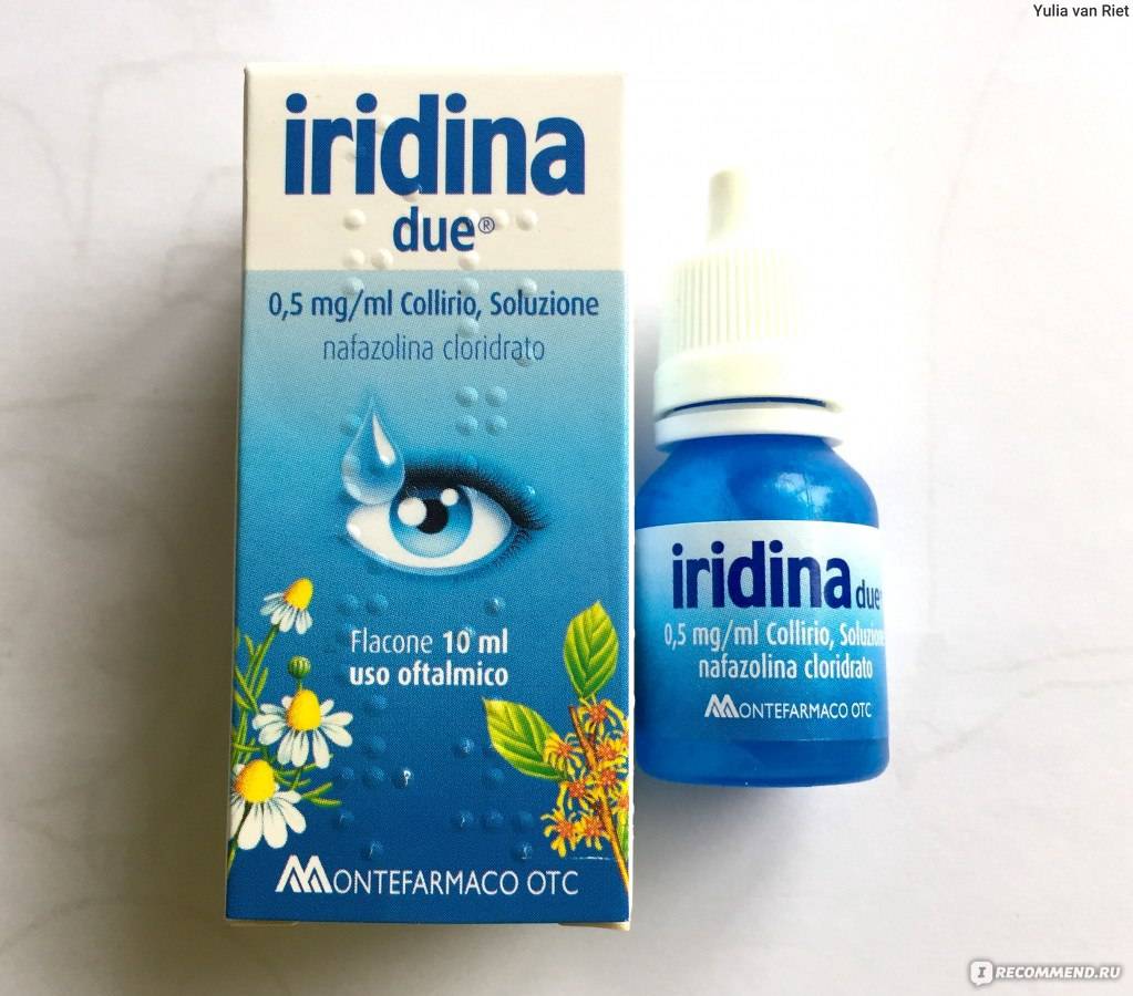 Капли для глаз иридина: инструкция к средству iridina duo, отзывы