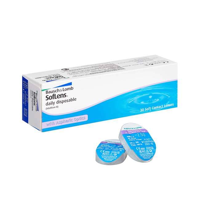 Bausch & lomb soflens daily disposable (30 линз)