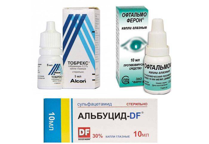 Капли от ячменя на глазу: эффективные лекарства для взрослых, название препаратов для детей, какие недорогие средства помогают при недуге