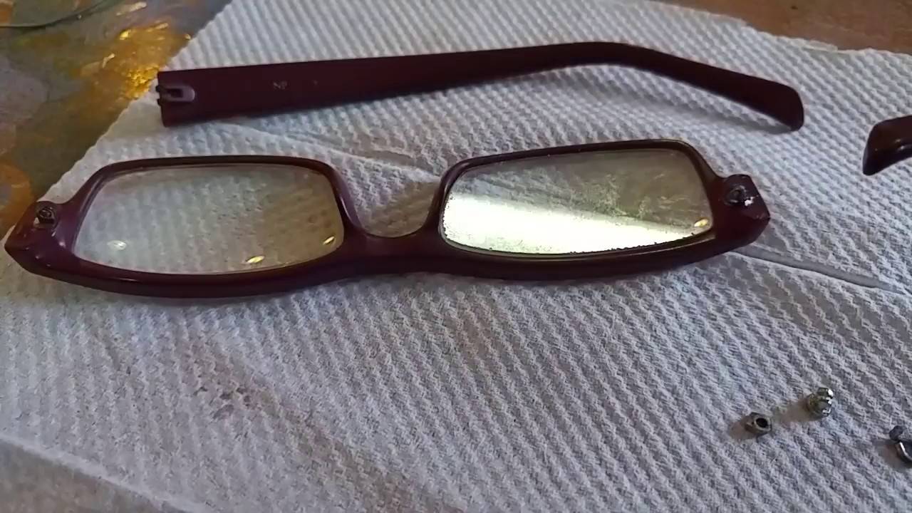 Как отремонтировать очки