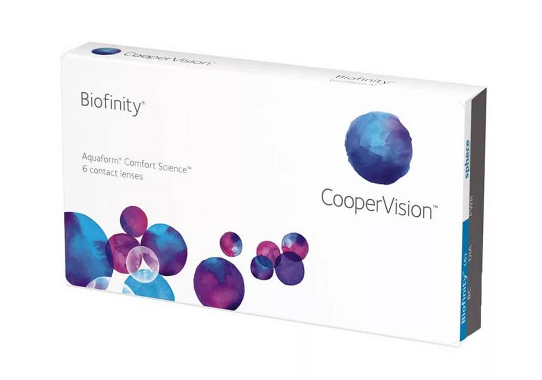 Контактные линзы biofinity cooper vision: обзор моделей и отзывы покупателей