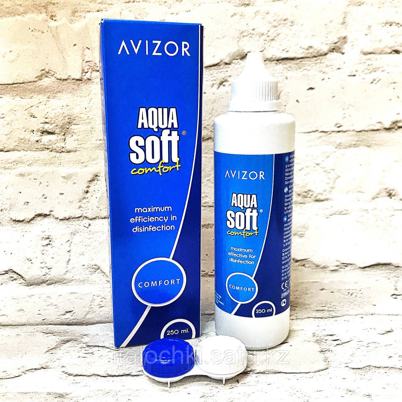 Раствор для контактных линз avizor aqua soft comfort+