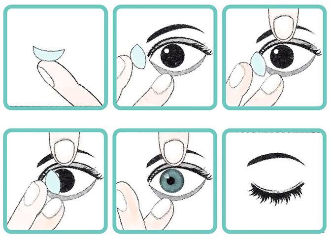 Как снять линзу контактную с глаза в первый раз, если не получается