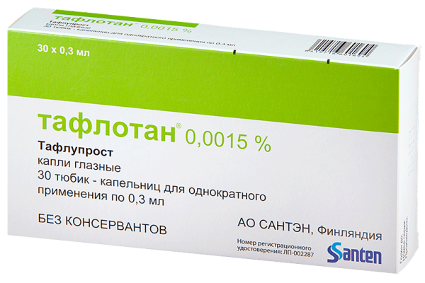 Тафлотан - инструкция по применению препарата и цена в аптеках