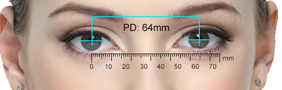 Как определить расстояние между зрачками для очков — офтальмология