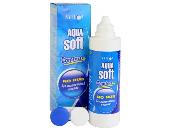 Aqua soft - раствор для линз, обзор, цена, отзывы