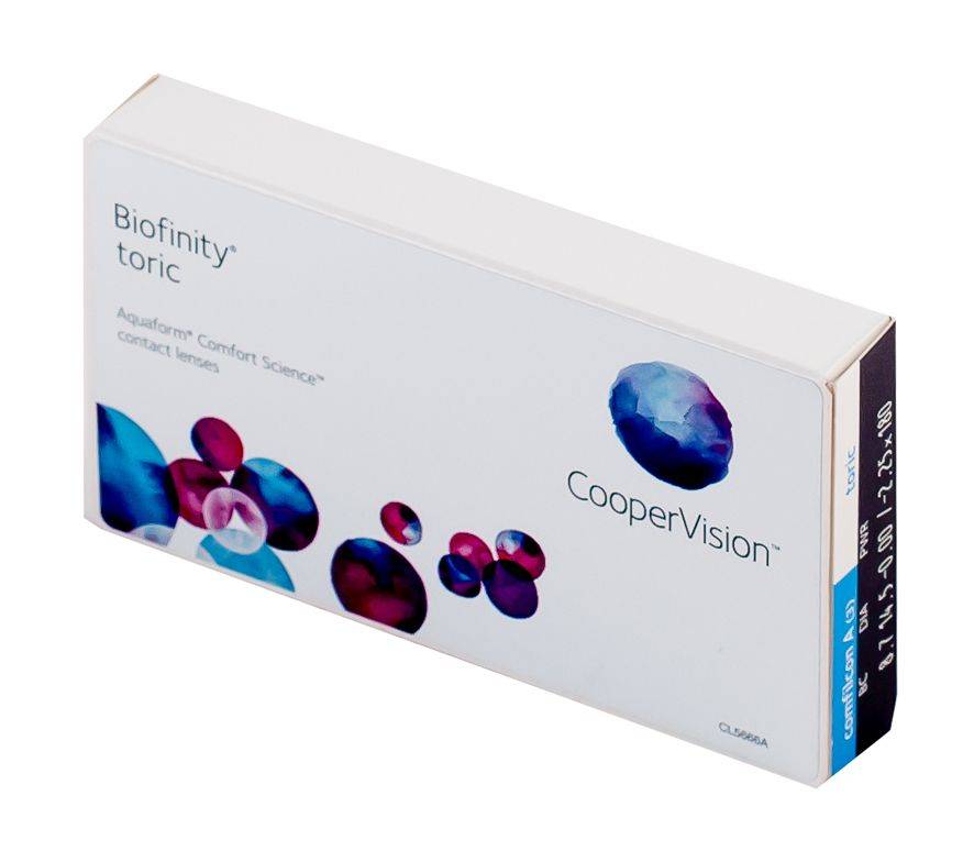 Biofinity - обзор контактных линз, отзывы