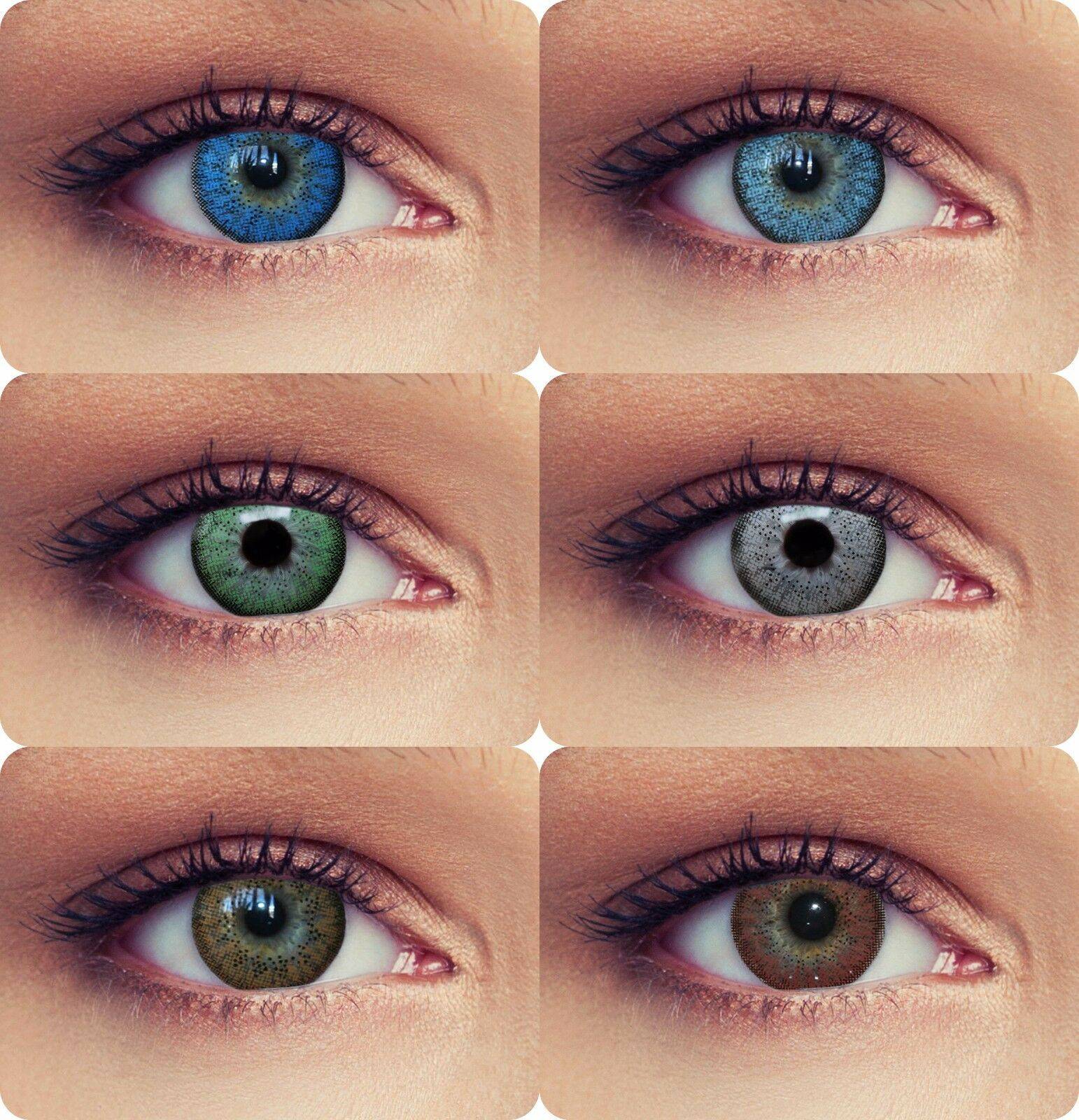 Как выбрать контактные линзы зеленого цвета