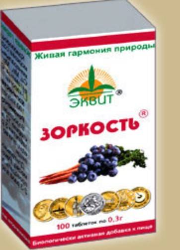 Эквит зоркость - инструкция по применению, отзывы, противопоказания